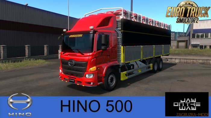 Mod Truck Hino 500 Himopan ETS2: Truk Tangguh untuk Setiap Medan