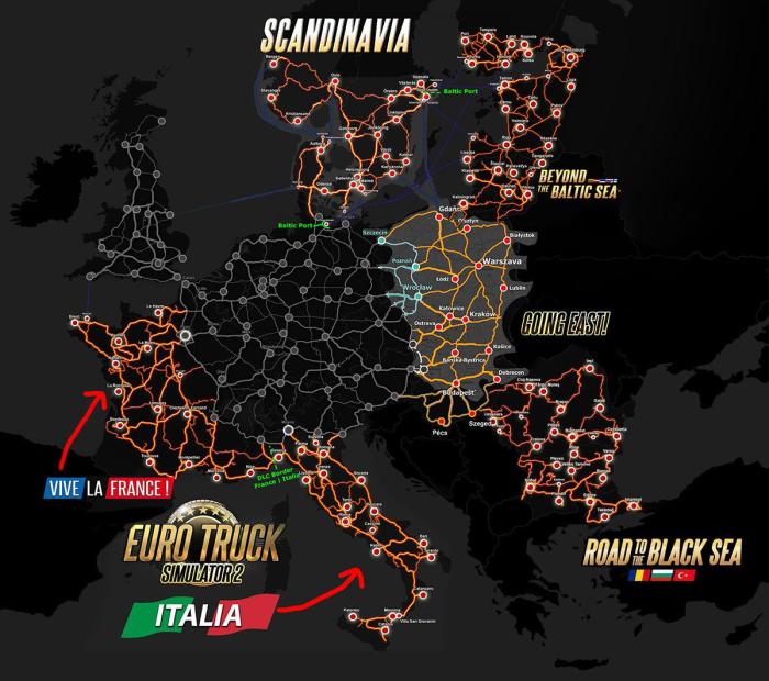 New Map Gerhil ETS2: Ekspansi Peta dengan Tantangan Baru