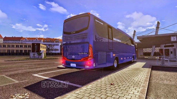 Mod Bus Nucleus ETS2: Bus Premium untuk Koleksi Anda