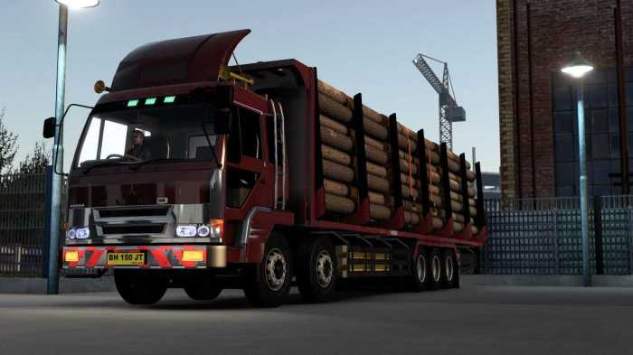 Mod Fuso Trintin ETS2: Truk dengan Desain Modern dan Performa Tangguh