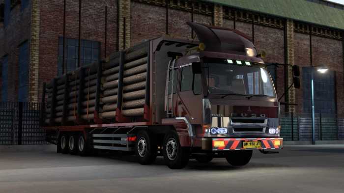 Mod Fuso Trintin ETS2: Truk dengan Desain Modern dan Performa Tangguh