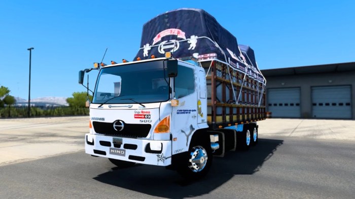 Mod Truck Hino 500 Himopan ETS2: Truk Tangguh untuk Setiap Medan