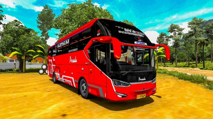 Mod Bus Laksana Proteus ETS2: Bus Mewah dengan Kualitas Terbaik